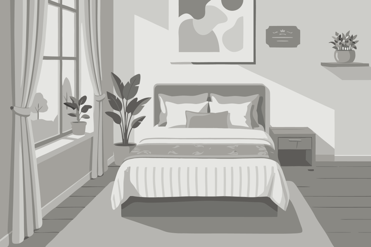 Queen Room with Two Queen Beds, City View and High Floor